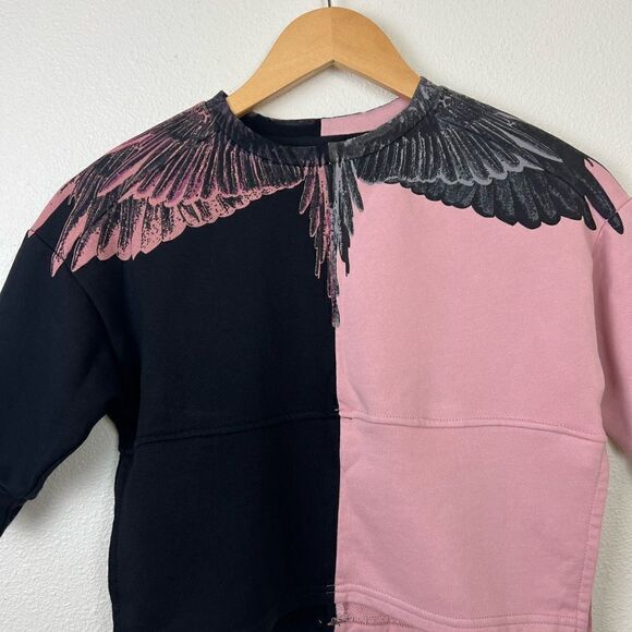Marcelo Burlon  Kids of Milan Icon Wings Swearshirt size 100 - Picture 3 of 7